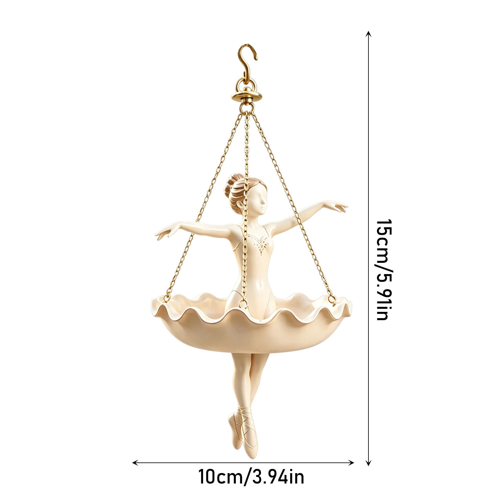 Ballet Dancer Hanging Planter  - Spider Plant Hanging review and price