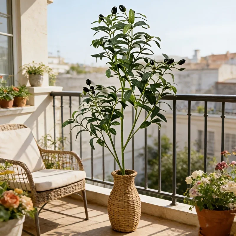 Artificial Olive Tree 28cm-120 - Ficus Lyrata Tree review and price